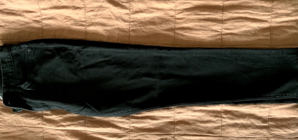 Banana Republic Tapered Black Traveler Jeans